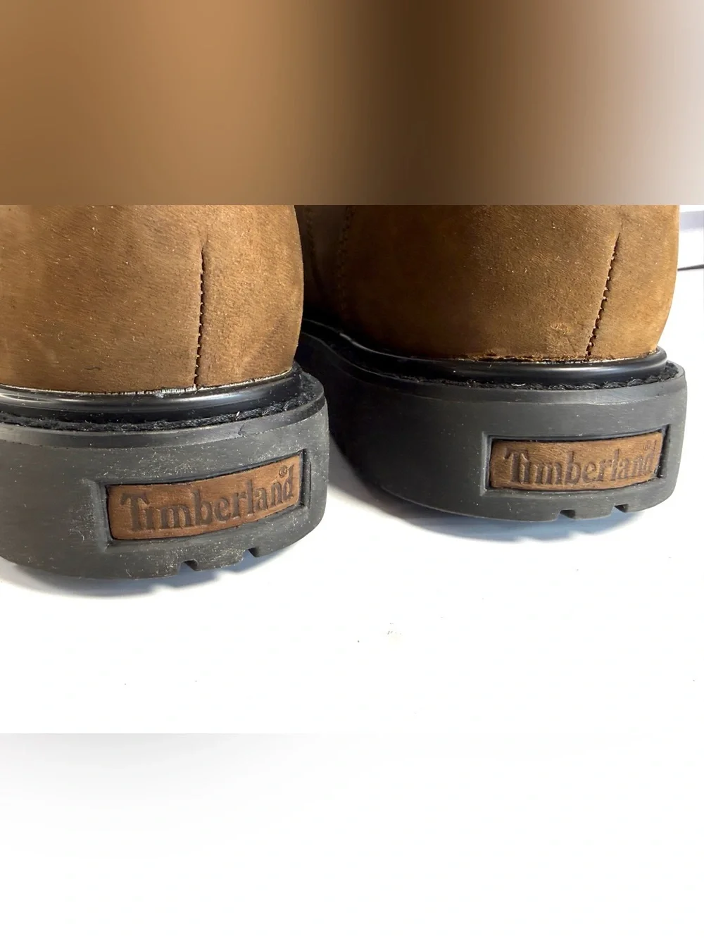 Timberland Brown Suede Chukka Boots with Black Sole